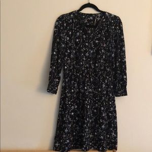 LOFT flower printed dress